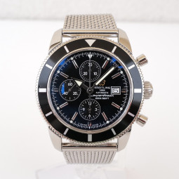 Швейцарський годинник Breitling Superocean Heritage Chronograph 46mm Black Dial