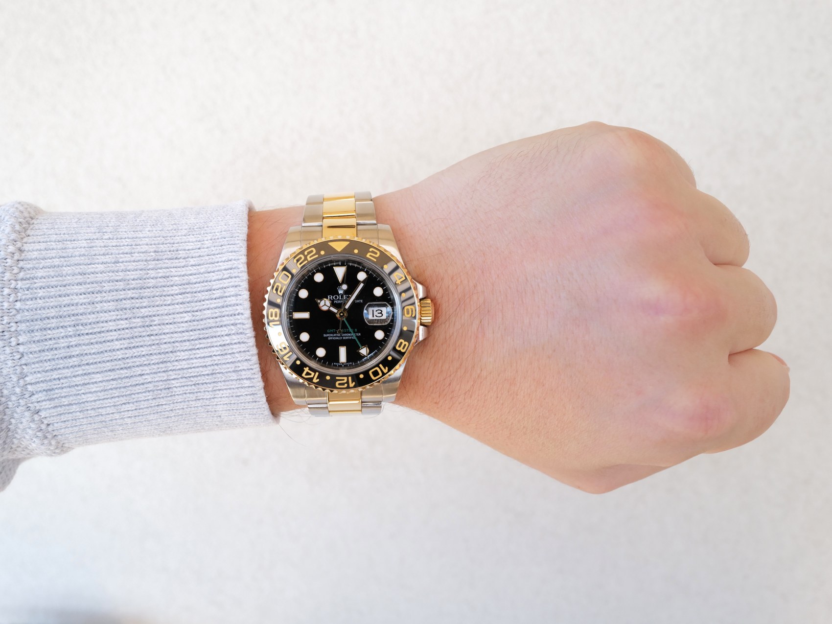 Часы Rolex GMT-Master II 18K Yellow Gold Black Dial: купить по